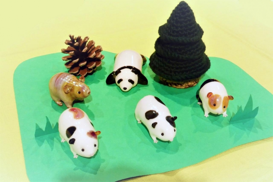 野村洋子さんから作品が届きました！ | 秋田市新屋ガラス工房