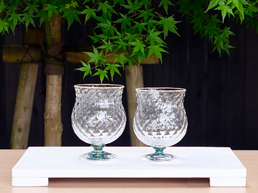 白神典大さんから作品が届きました（2024/07） | 秋田市新屋ガラス工房