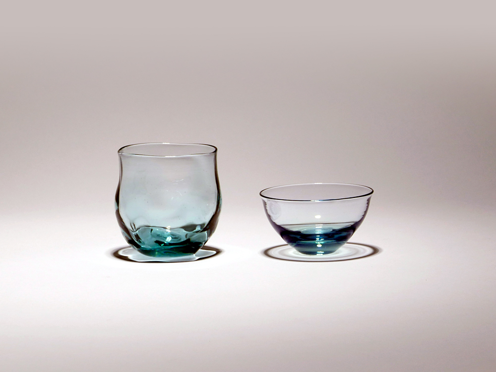 Amazon｜ガラスの鏡餅（L） glass calico グラスキャリコ