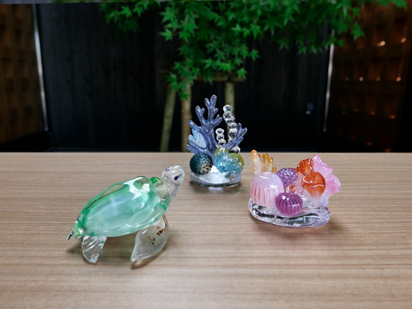 岩沢 達さんから作品が届きました (2026/07) | 秋田市新屋ガラス工房