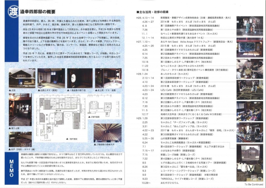 喫茶わわわ」の移転について | 秋田市新屋ガラス工房